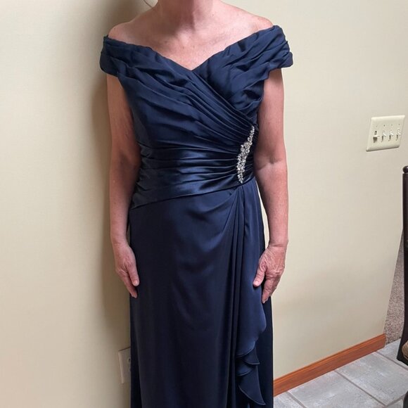 Jade by Jasmine Navy Blue dress - Picture 2 of 5